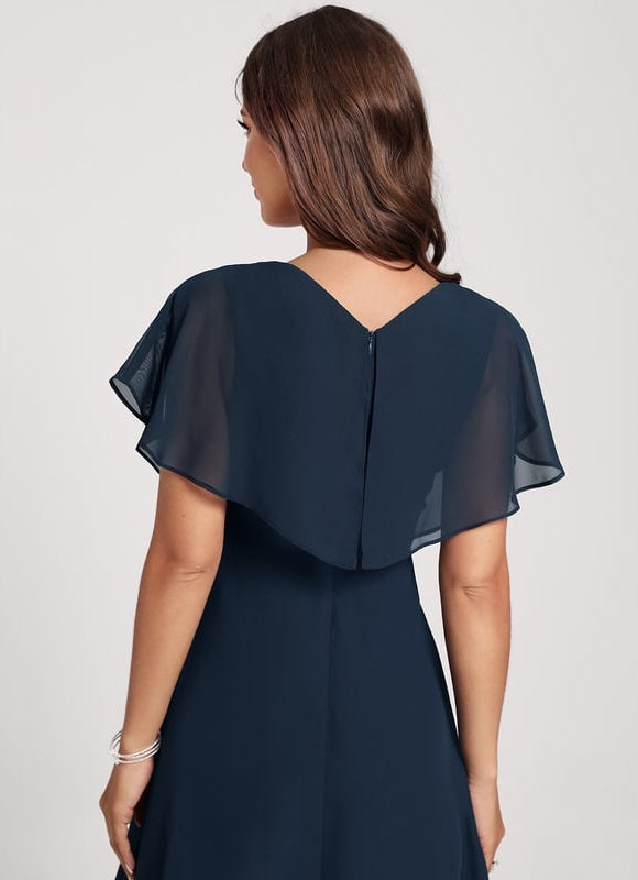 Robe Chic Asymétrique Vaporeuse - gallery 5