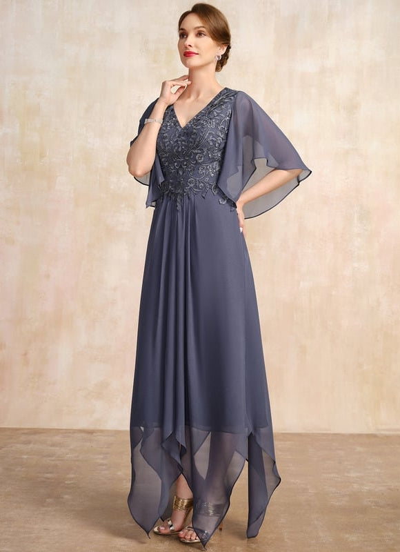 Robe Chic Émeraude Dentelle - gallery 2