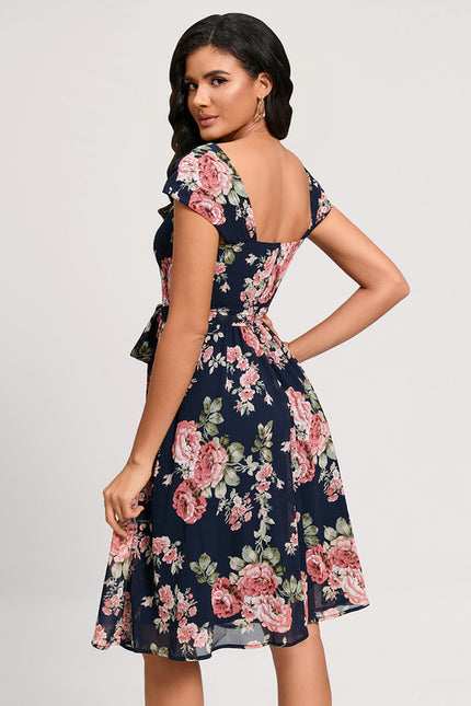 Robe Chic Florale Marine - gallery 1