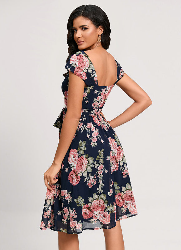 Robe Chic Florale Marine - gallery 1