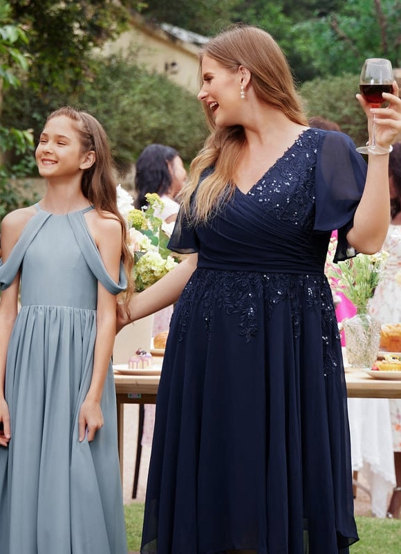 Robe Chic Luxe Sombre Éveil - gallery 7