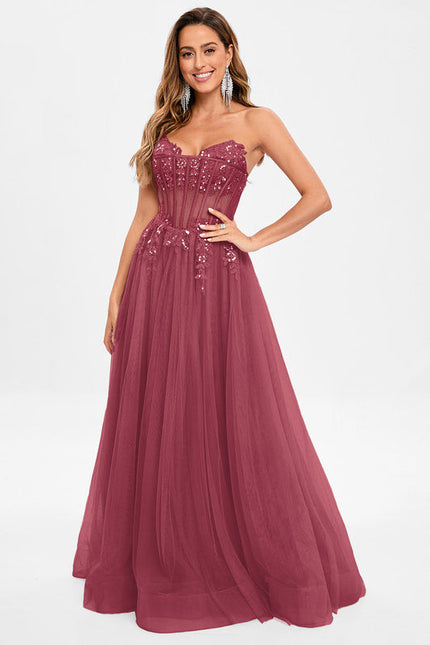 Robe Chic Tulle Poudrée - gallery 8