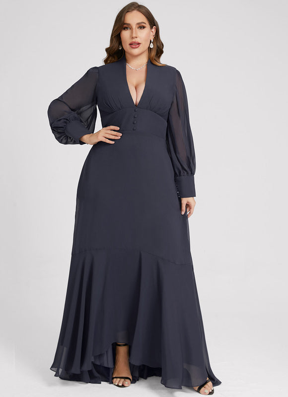 Robe Chic Nuit Élégante Flottante - gallery 9