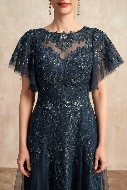 Robe Chic Étoilée Marine - gallery 3