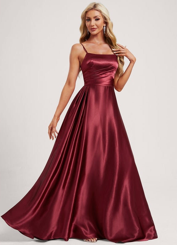 Robe Chic Satin Caramel