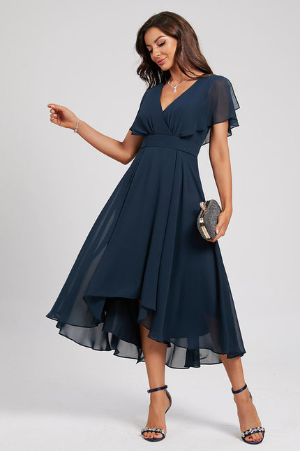Robe Chic Asymétrique Vaporeuse - gallery 4