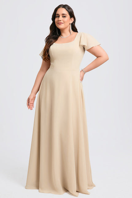Robe Chic Longue Verte Raffinée - gallery 7