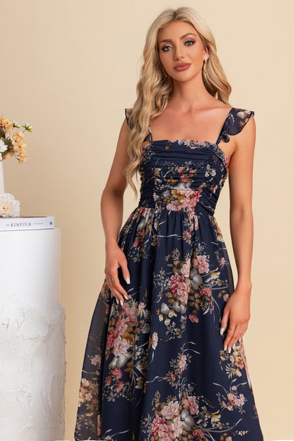 Robe Longue Chic Fleurie - gallery 2