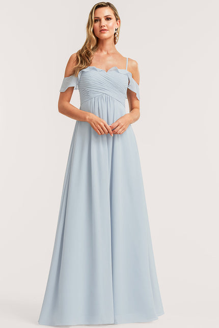 Robe Chic Fluide Ciel - gallery 1