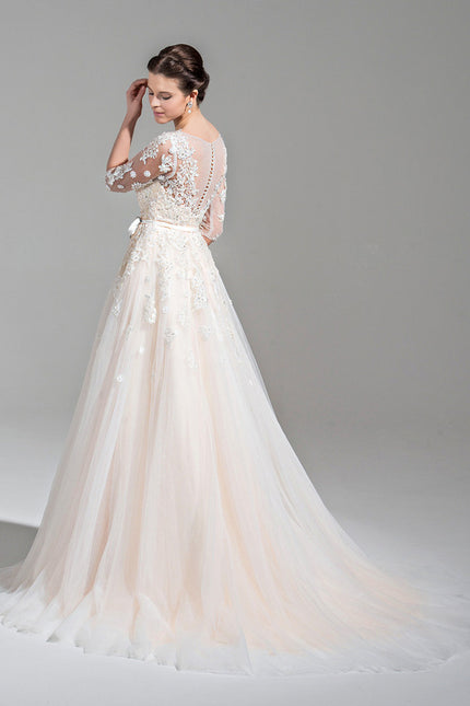 Robe Chic Étoile De Dentelle - gallery 1