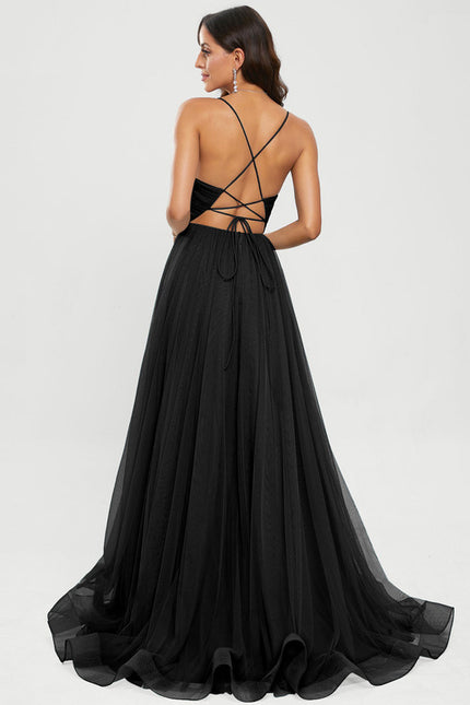Robe Chic Tulle Noir - gallery 3