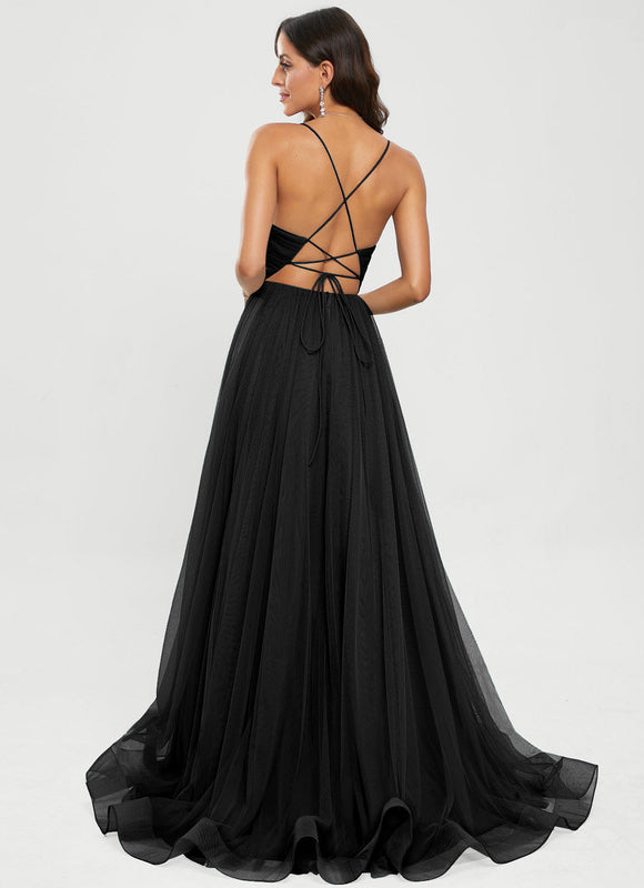 Robe Chic Tulle Noir - gallery 3