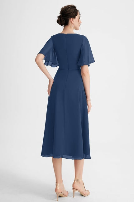 Robe Chic Fluide À Nouer - gallery 1