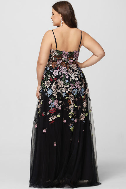 Robe Chic Fleurir Sombre - gallery 7