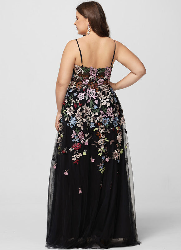 Robe Chic Fleurir Sombre - gallery 7