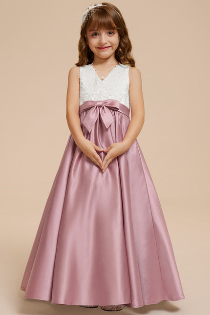 Robe Chic Satinée Enfant - gallery 3