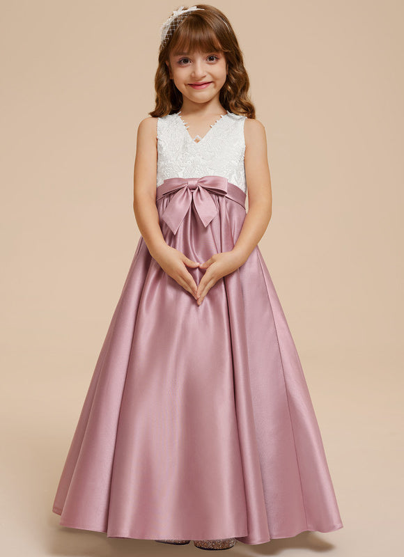 Robe Chic Satinée Enfant - gallery 3