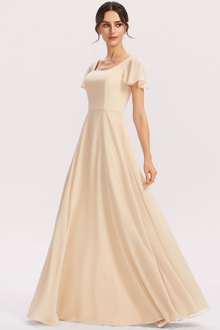Robe Chic Longue Verte Raffinée