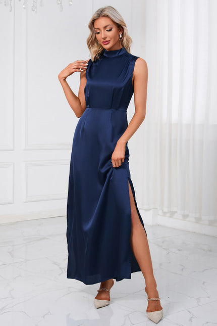 Robe Chic Maxi Satinée Élégante