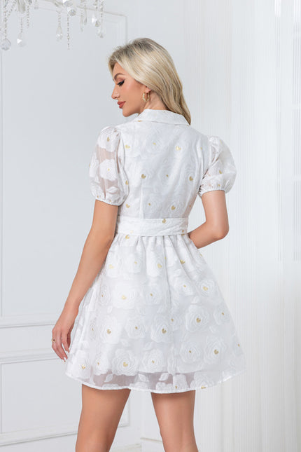 Robes Blanches Courtes Chic - gallery 3