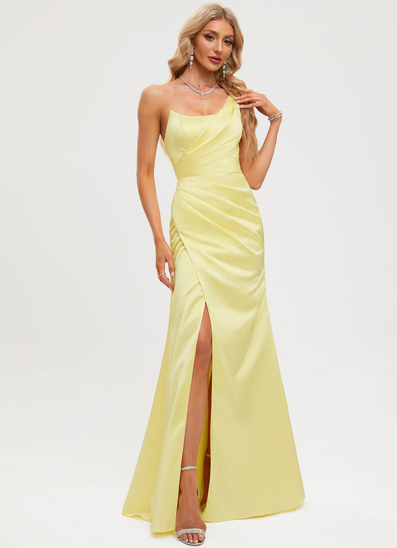 Robe Chic Jaune Lumineux - gallery 4