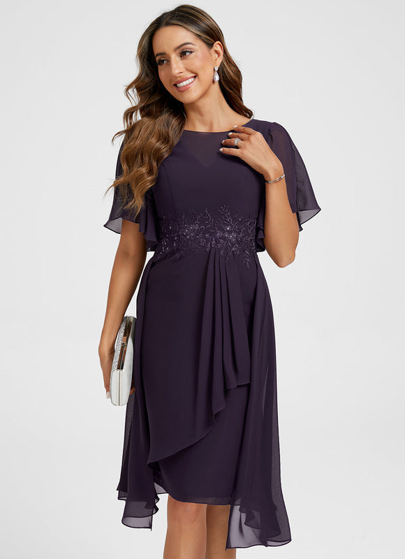 Robe Chic Mauve Fluide - gallery 5