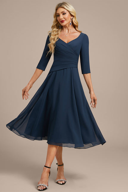 Robe Chic Chiffon Marine - gallery 2