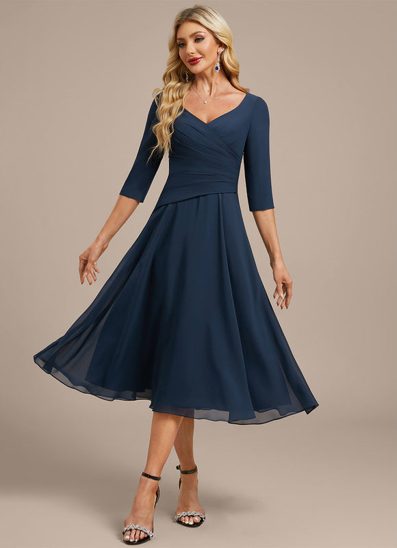 Robe Chic Chiffon Marine - gallery 2