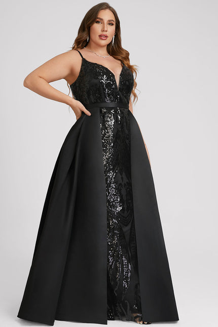 Robe Chic De Soirée Scintillante - gallery 9