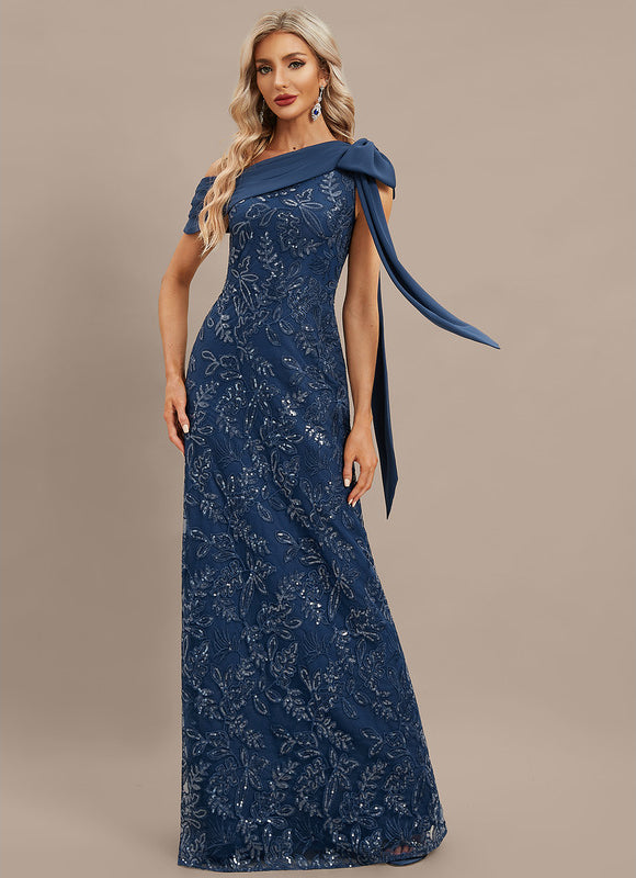 Robe De Soirée Chic Bleu Roi - gallery 3