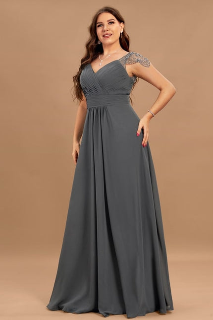 Robe Chic Charbon Élégante - gallery 5