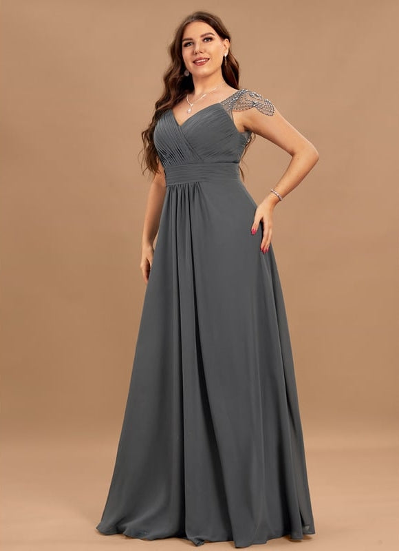 Robe Chic Charbon Élégante - gallery 5