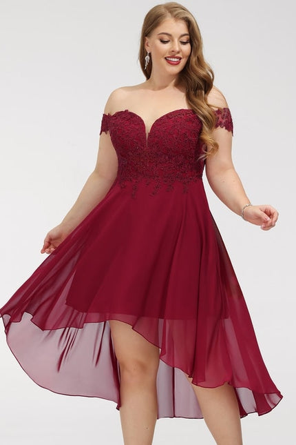 Robe Chic Élégance Rubis Aérienne - gallery 9