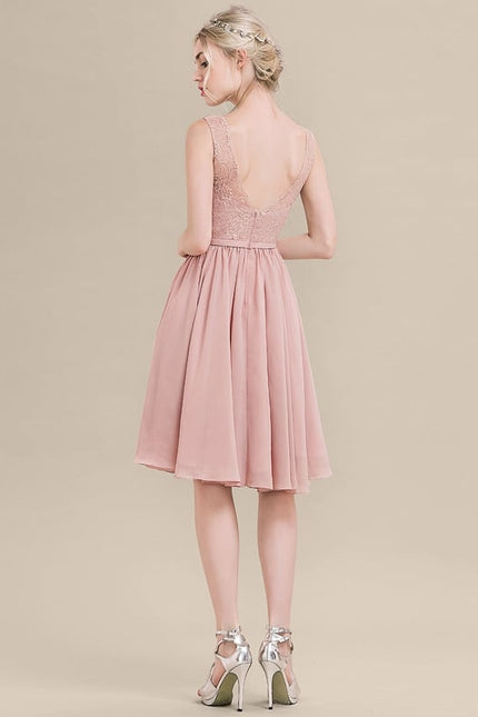 Robe Chic Blush Élégante - gallery 1