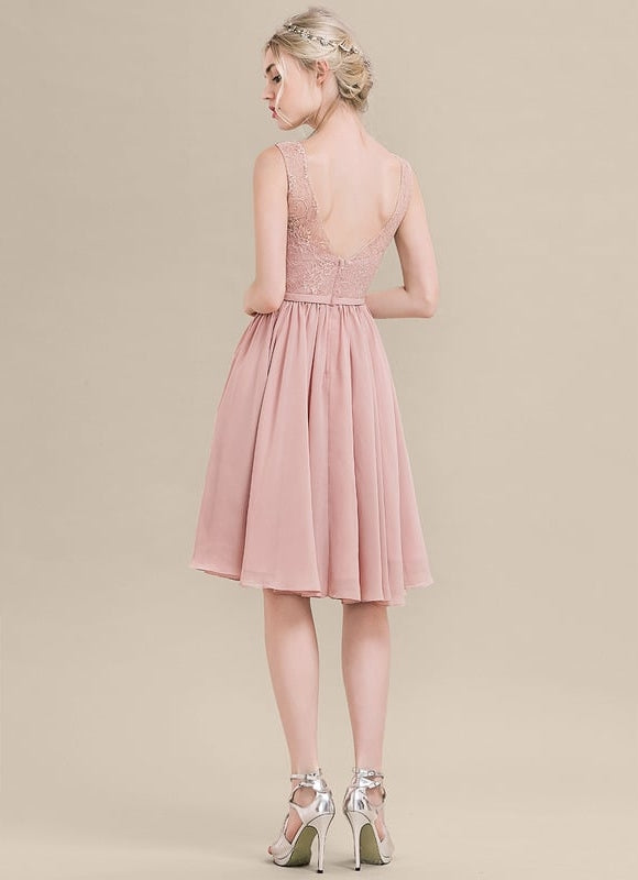 Robe Chic Blush Élégante - gallery 1