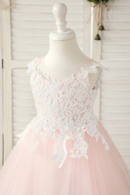 Robe Chic Tulle Éclatante - gallery 1