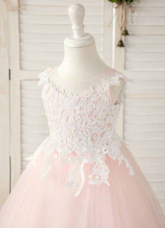 Robe Chic Tulle Éclatante - gallery 1