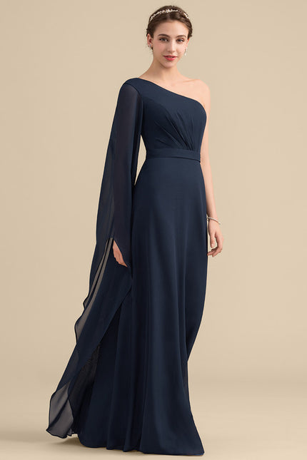 Robe Chic Asymétrique Beige