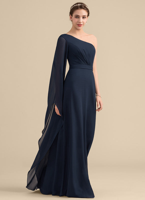 Robe Chic Asymétrique Beige
