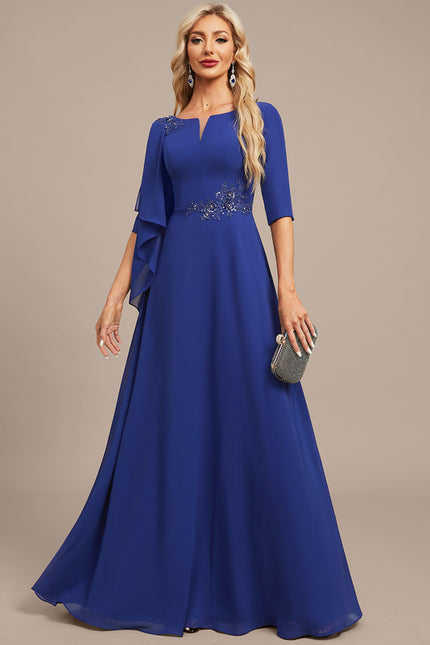 Robe Chic Bleue Flottante