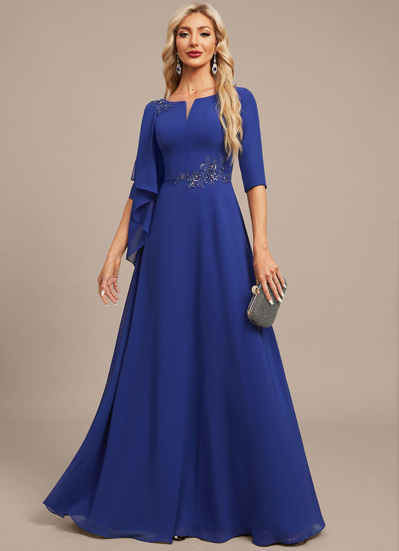 Robe Chic Bleue Flottante