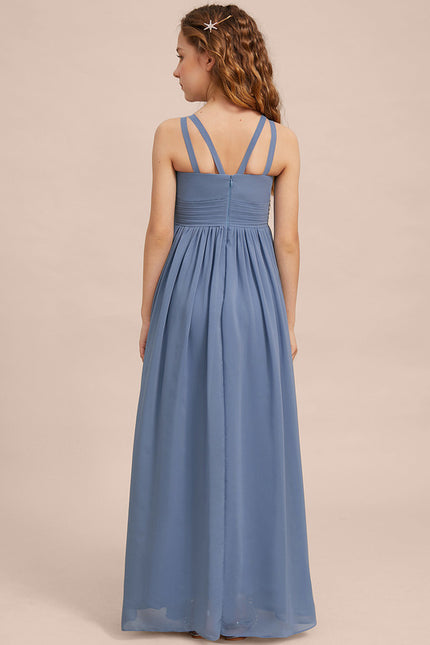 Robe Chic Aérienne Bleuâtre - gallery 7