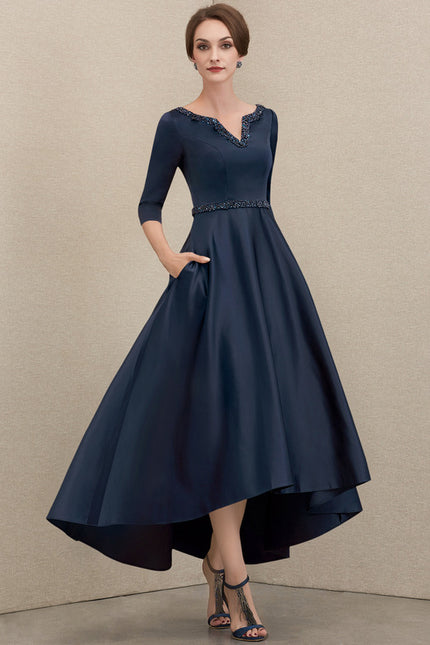 Robe Chic Élégance Satinée Moderne - gallery 8