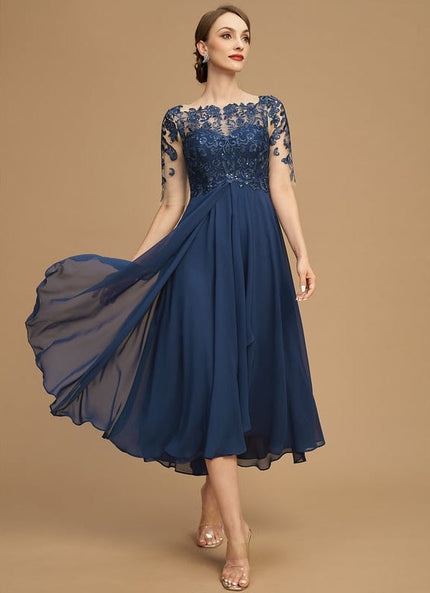 Robe Chic Élégance Ondulée