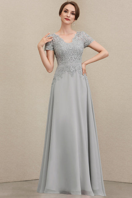 Robe Chic Longue Bleu Cobalt - gallery 1