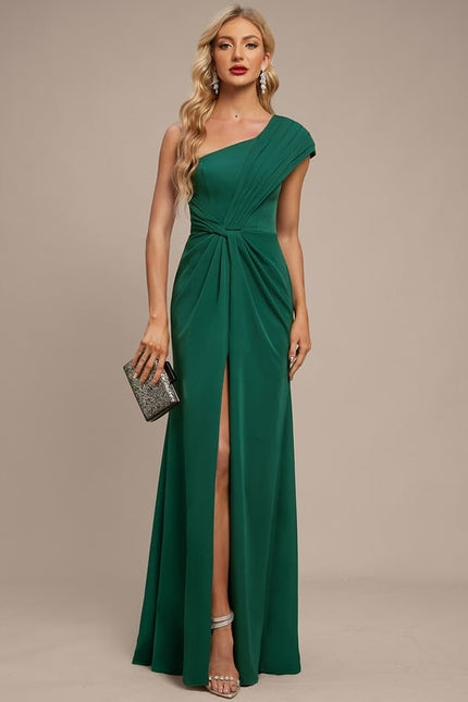 Robe Chic Éclat Vert Émeraude - gallery 4