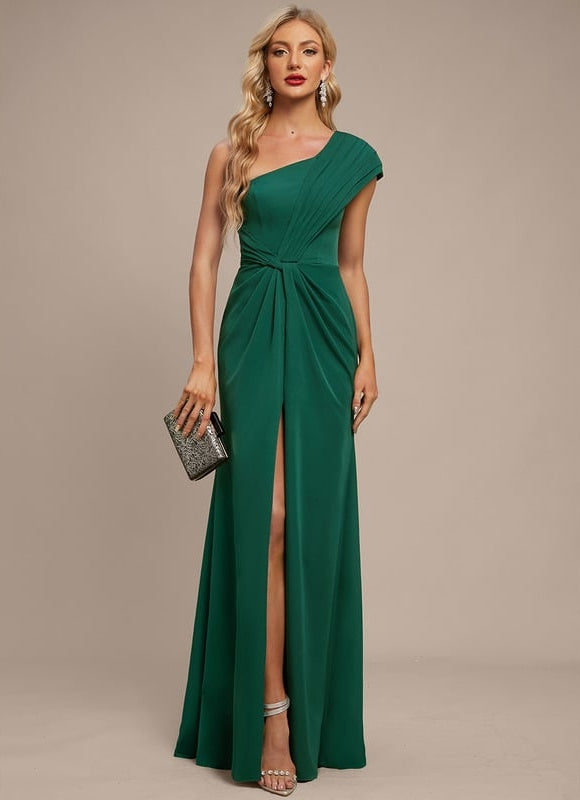 Robe Chic Éclat Vert Émeraude - gallery 4