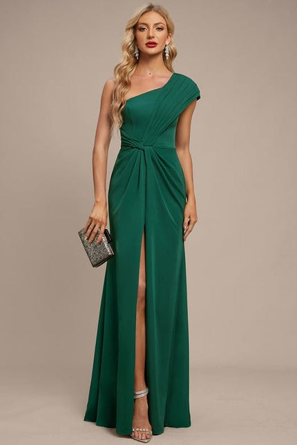 Robe Chic Éclat Vert Émeraude - gallery 4