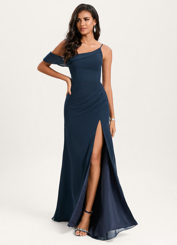 Robe Bleu Marine Chic Pour Mariage
