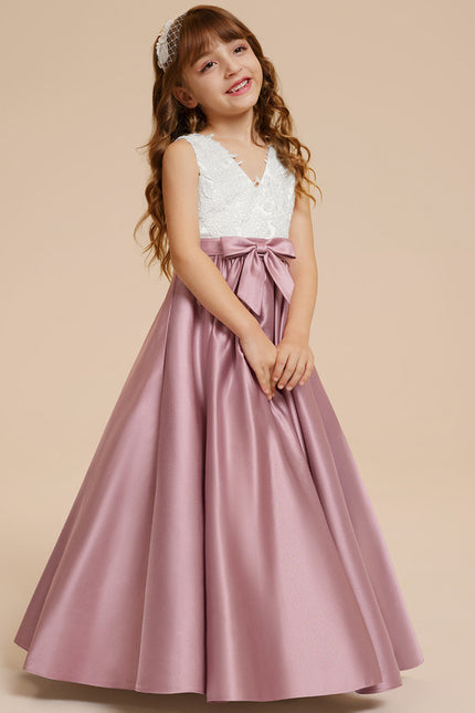 Robe Chic Satinée Enfant - gallery 7